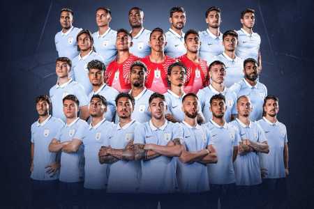 Convocados do Uruguai para a Copa do Mundo 2026 • Reprodução/X Uruguai