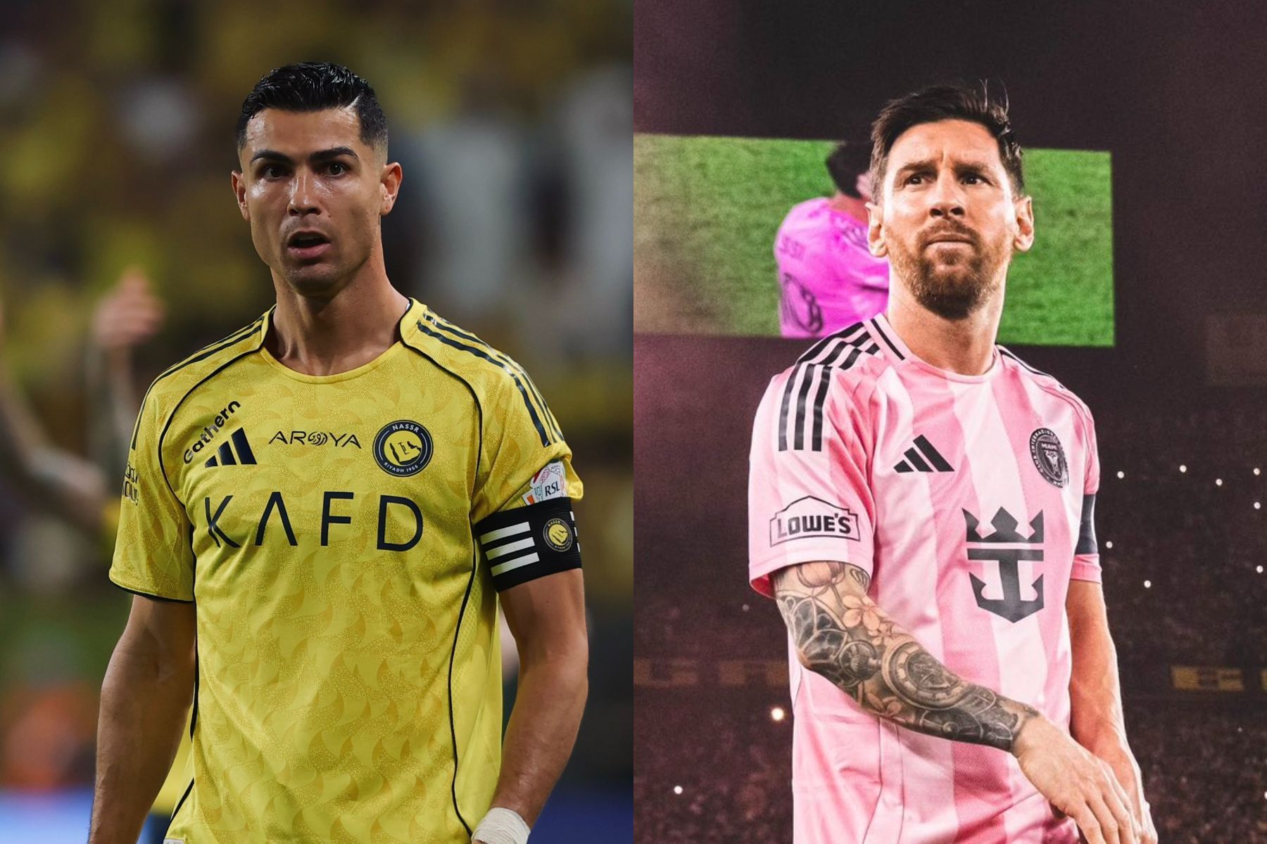Quem tem mais? Veja listas de títulos de Cristiano Ronaldo e Messi