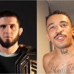 Campeão do UFC, Makhachev manda recado inusitado a Carlos Prates após vitória em Perth