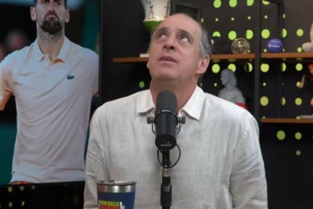Fernando Meligeni, comentarista e ex-tenista