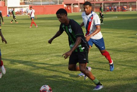 América e Bahia empatam pelo Brasileiro Sub-20