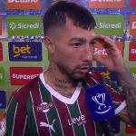 Destaque da classificação do Fluminense, Lucho celebra vitória na Copa do Brasil