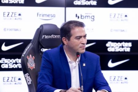 Marcelo Paz, diretor de futebol do Corinthians