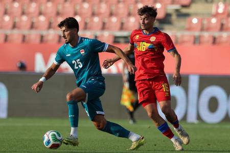 Iraque vence Andorra em amistoso • Divulgação / Seleção Iraquiana de Futebol