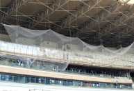 Mineirão instala tela de proteção em setor visitante do estádio