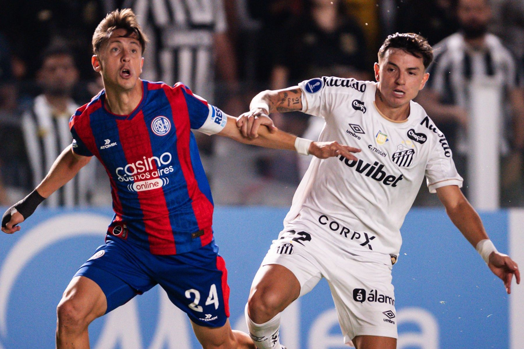 Santos cede empate ao San Lorenzo e se complica por classificação na Sul-Americana