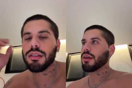 Zé Felipe esclareceu ausência