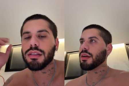 Zé Felipe esclareceu ausência