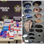 Homem suspeito de roubar canetas emagrecedoras é preso com macaco-prego no RJ