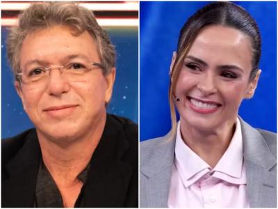 Boninho e Ana Paula Renault