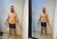 Ed Gama mostra mudança no corpo após perder mais de 30 quilos