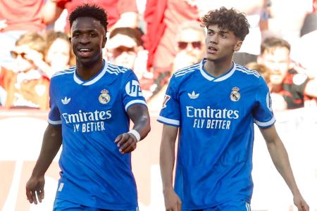 Vini Jr. fez o gol da vitória do Real Madrid por 1 a 0