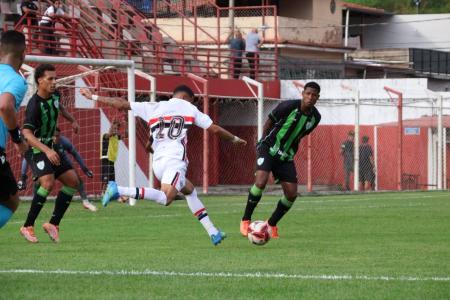 América e São Paulo empataram pelo Brasileirão Sub-20
