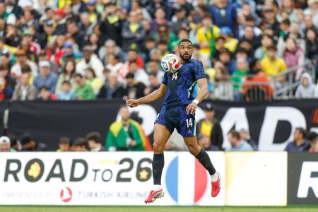 Bremer em jogo pela Seleção Brasileira contra França em 2026