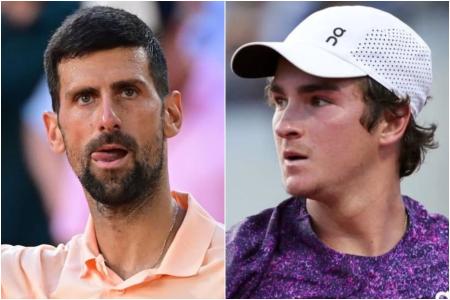 Novak Djokovic e João Fonseca se enfrentam nesta sexta-feira (29)