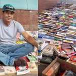 Morre Odilon, ex-catador que criou 'livraria' em calçada de BH