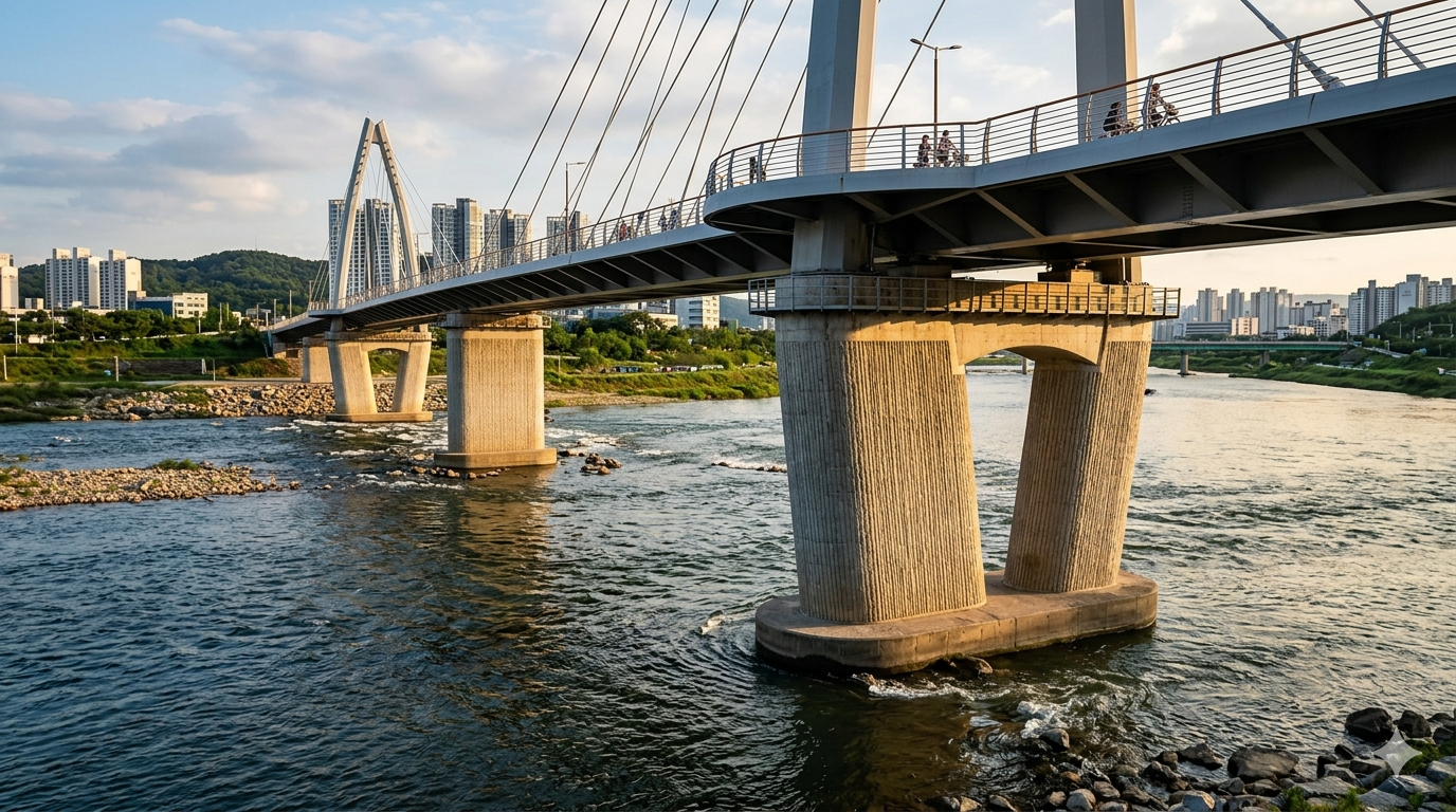 Provérbio do dia: 'Ponte que resiste ao rio não desafia a correnteza; ela assenta seus pilares'