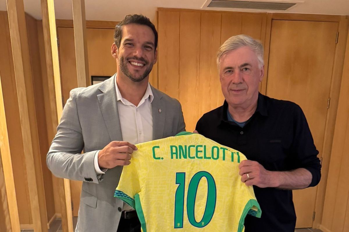 Ancelotti vai renovar com a Seleção Brasileira? Presidente da CBF é direto em resposta