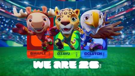 Mascotes da Copa do Mundo de 2026 • Divulgação / Fifa