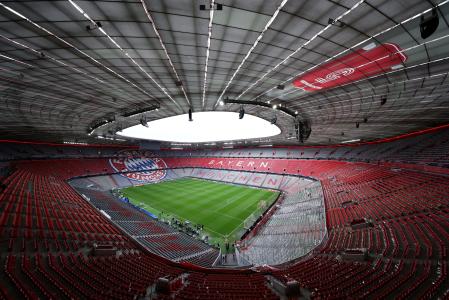 Allianz Arena, em Munique, na Alemanha