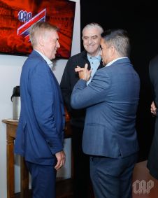 Carlo Ancelotti na Arena da Baixada