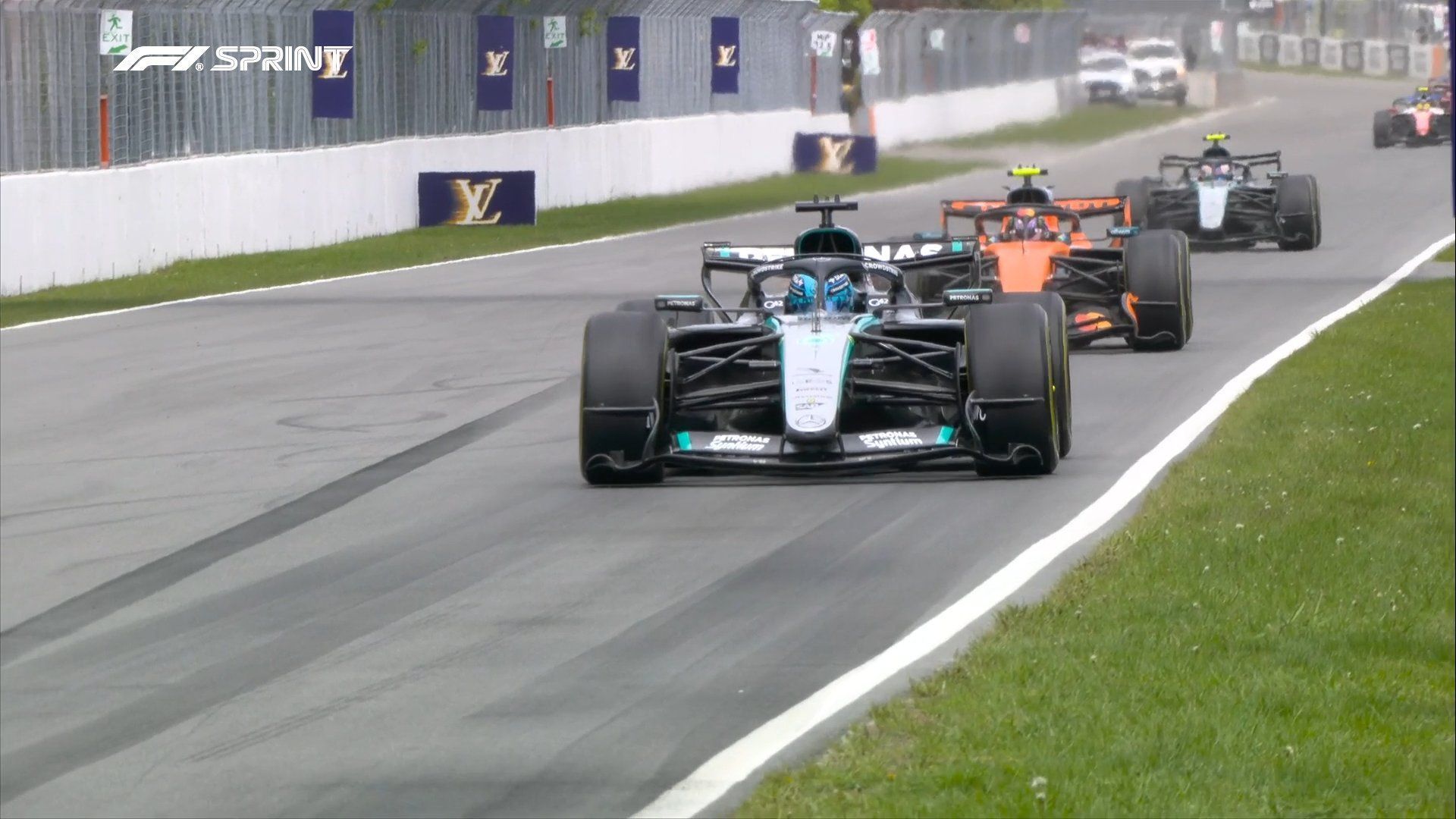 Em prova movimentada, Russell vence corrida sprint do GP do Canadá de F1