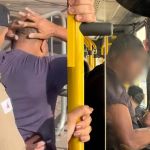 Homem é detido após se masturbar ao lado de mulher em ônibus