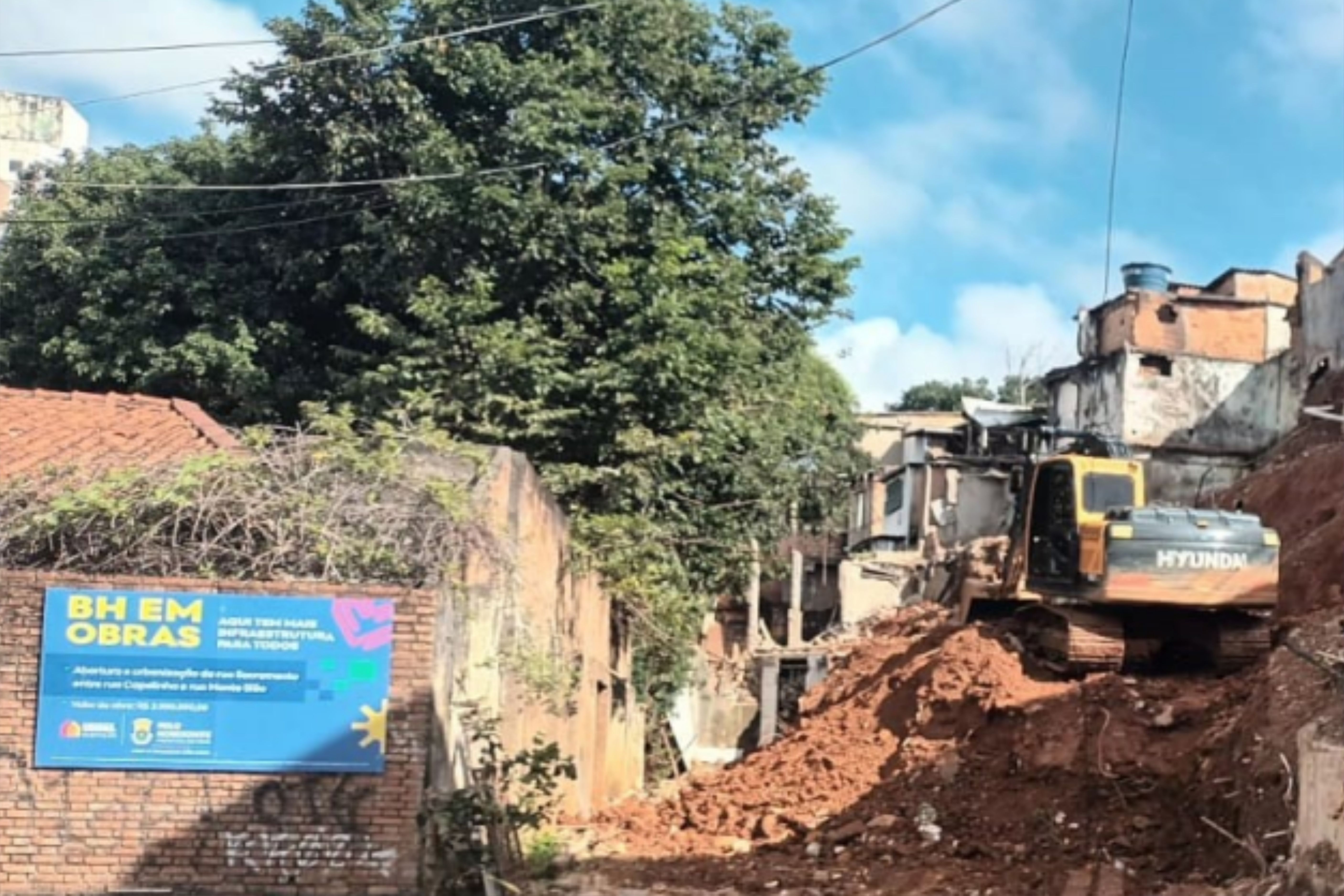 Prefeitura de BH investe R$ 6 milhões em obra de infraestrutura no Aglomerado da Serra