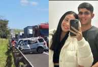Primo de recém-casados morre em acidente na mesma rodovia