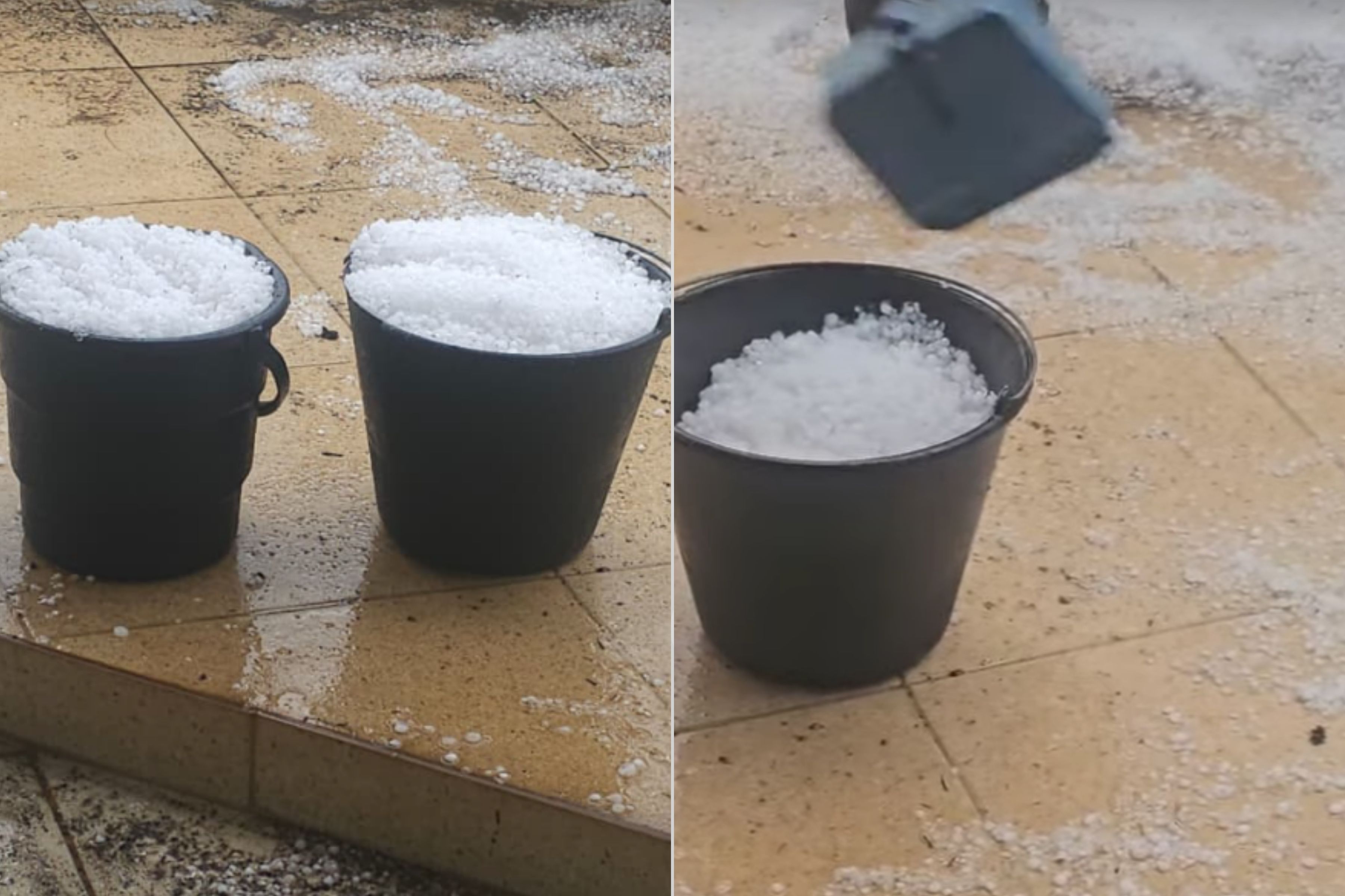 Alagamentos e baldes de gelo: Boa Esperança-MG contabiliza estragos após chuva de granizo