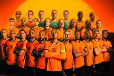 Os 26 convocados da Seleção Holandesa para a Copa do Mundo