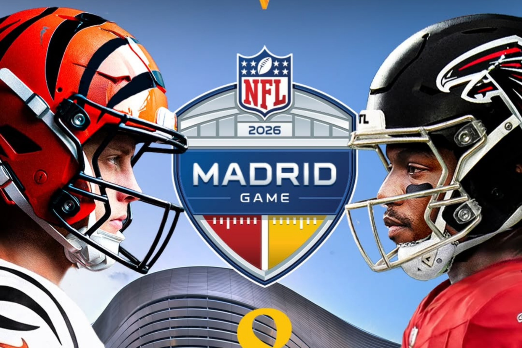 NFL confirma adversário dos Falcons em jogo no Bernabéu, em Madri