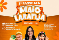 Passeata Maio Laranja mobiliza população de Contagem no combate ao abuso sexual infantil