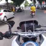 Vídeo: motociclista é preso após perseguição de mais de 5 km em Governador Valadares