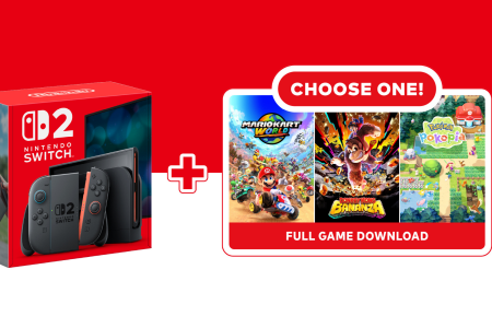 Novo bundle do Switch 2 permitirá escolher game