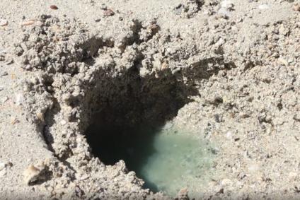 Contaminação na Praia de São Tomé de Paripe, em Salvador (BA).