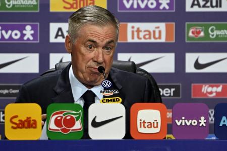 Carlo Ancelotti, técnico da Seleção Brasileira
