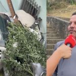 Retirar carro que caiu sobre casa vai ser mais difícil que remoção de avião, diz muqueiro