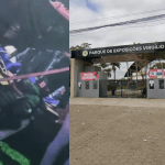 Camarote de parque desaba e deixa cinco pessoas feridas no interior de MG