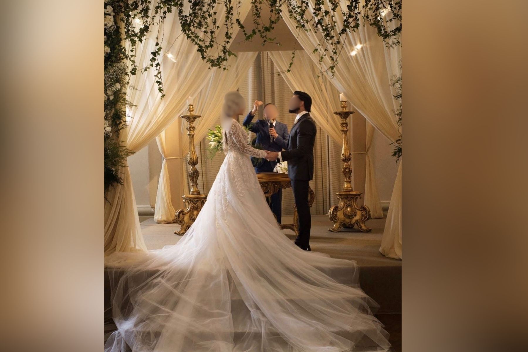 Felipe, primo de Vorcaro, se casou com festa para 850 convidados no Copacabana Palace