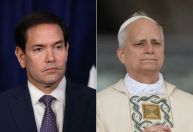 Após críticas de Trump, papa Leão se reúne com secretário de Estado dos EUA em Roma
