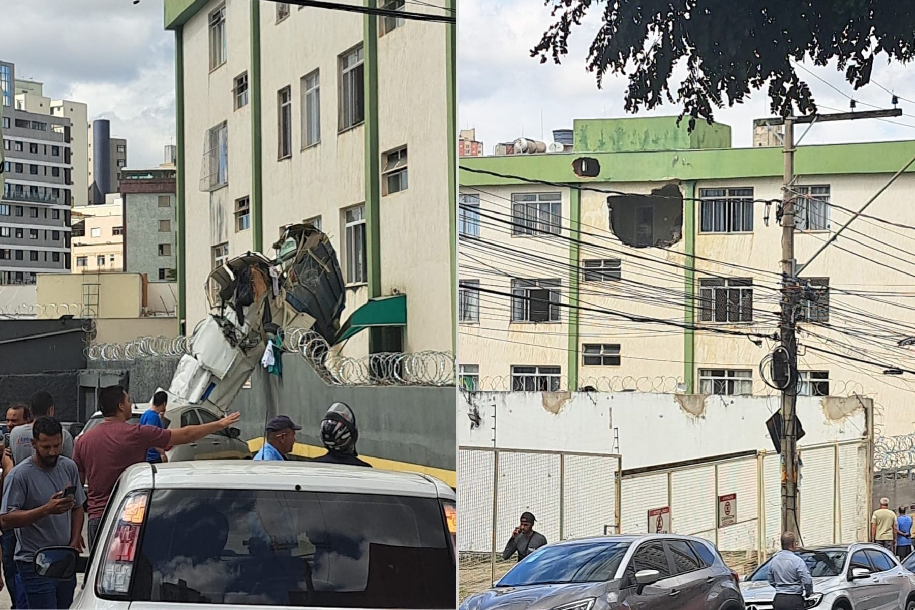 Queda de avião em BH: bombeiro detalha ferimentos graves de ocupantes do monomotor
