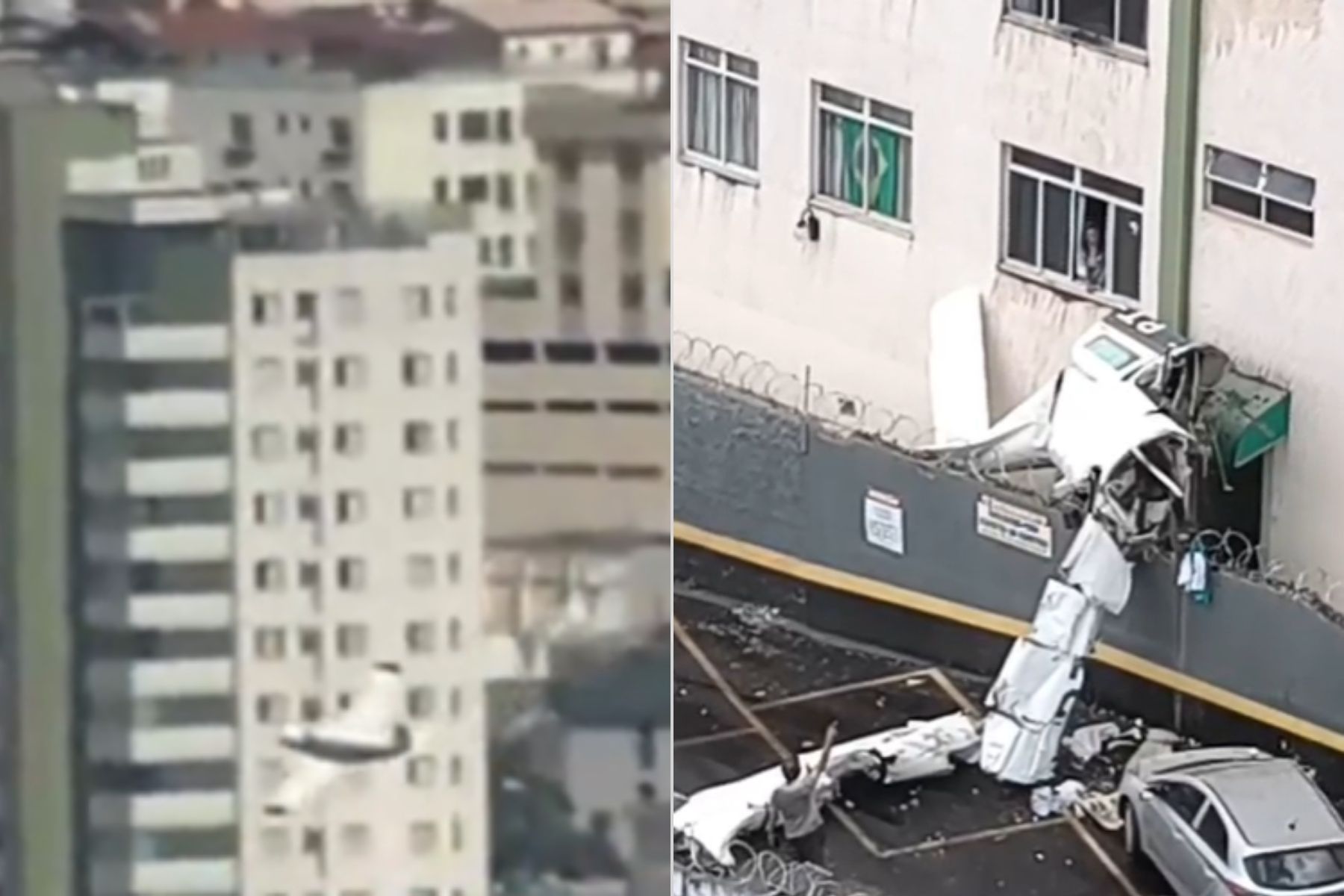 Acidente com avião que atingiu prédio em BH completa um mês ainda sob investigação