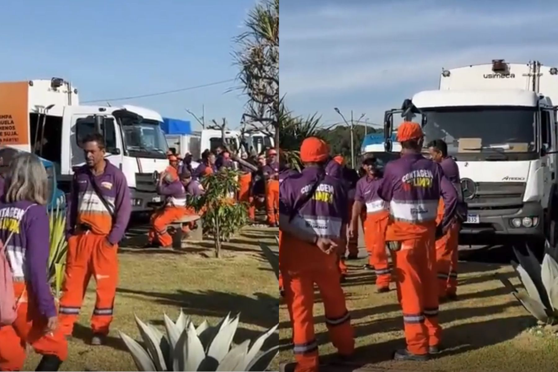 Contagem faz mutirão de limpeza das ruas, e prefeito faz apelo à população sobre lixo nas vias