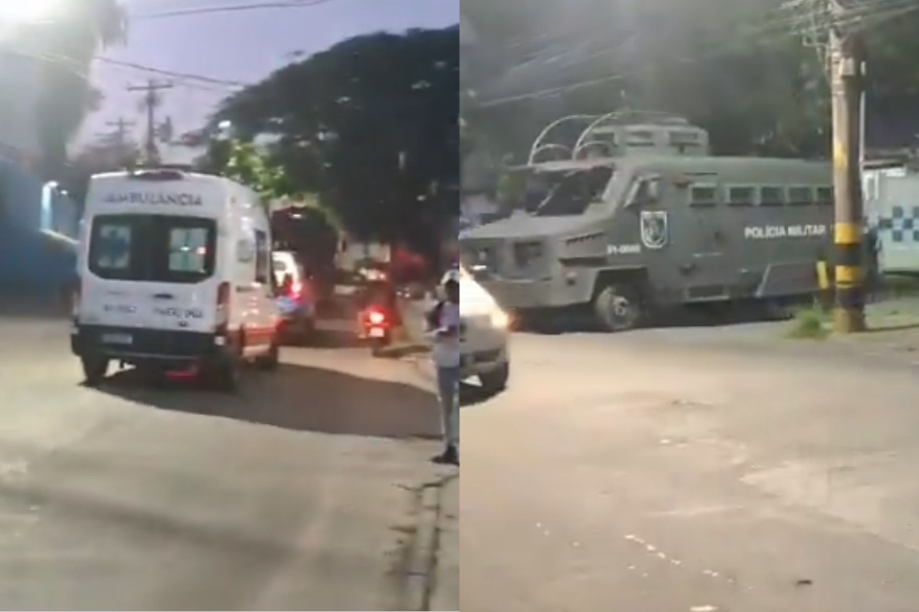 Bairros do RJ amanhecem com barricadas durante operação da PM e da PC