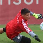Rochet volta a treinar no Inter e abre disputa pela titularidade no gol