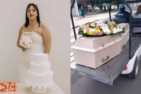 Nájylla, mulher morta por guarda no próprio casamento é enterrada em Campinas-SP