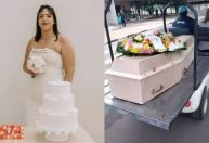 Nájylla, mulher morta por guarda no próprio casamento é enterrada em Campinas-SP