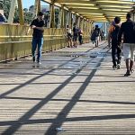Passageiros pedem mais segurança na passarela da Lagoinha; revitalização começou nesta quarta