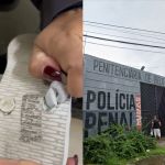 Vídeo: mulher tenta entrar em presídio de BH com droga em chinelo após 'saidinha'